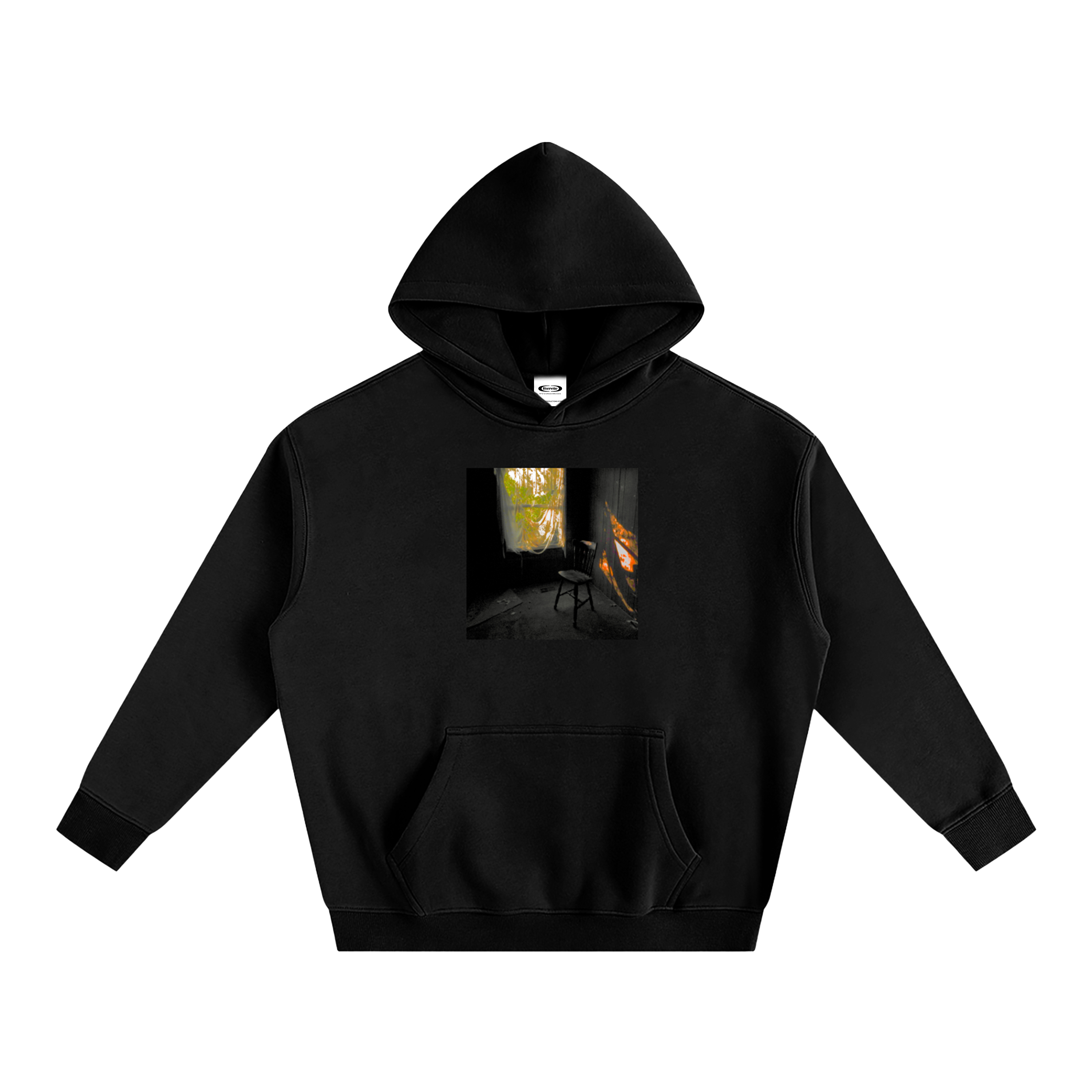 left at night Nightfall Cover Hoodie - Shown remorse