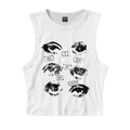 Eye Design Women's Cropped Tank