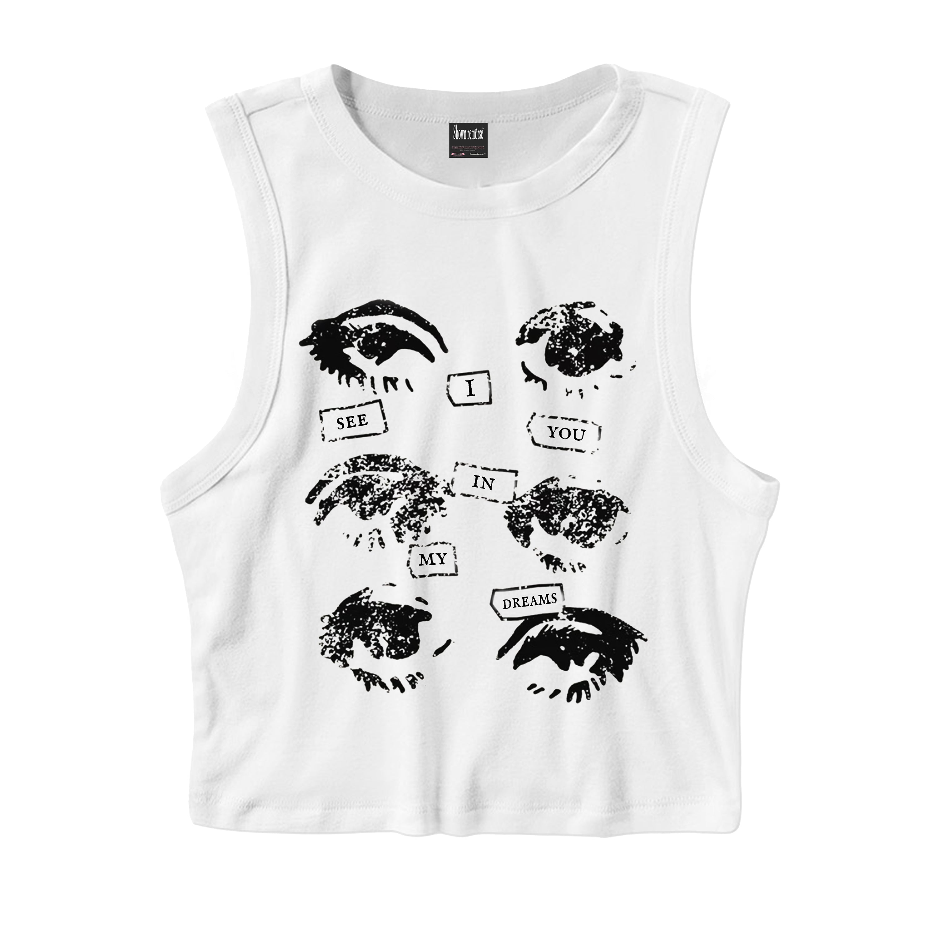 Eye Design Women's Cropped Tank